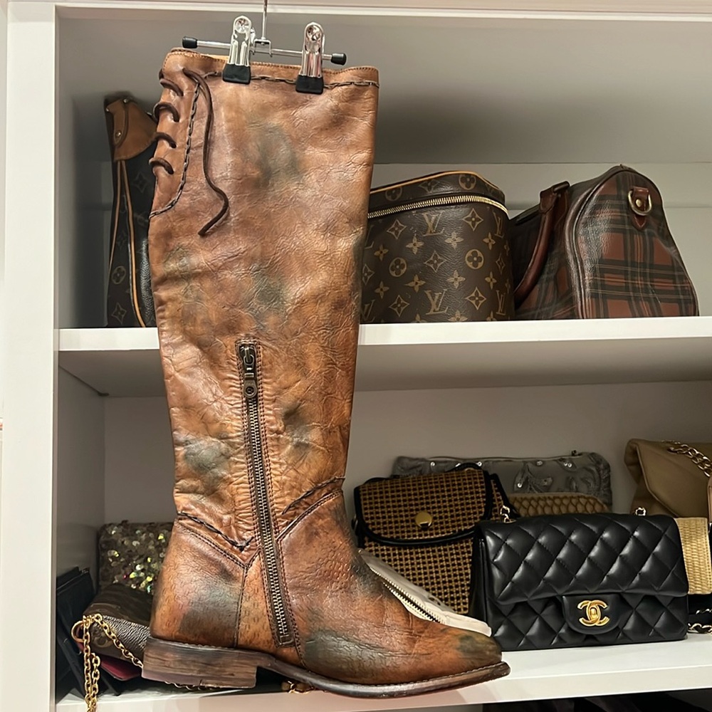 Bedistu size 9 over the knee boots
